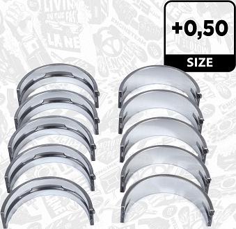 ET Engineteam LH003950 - Kit de coussinet de vilebrequin droxauto.com