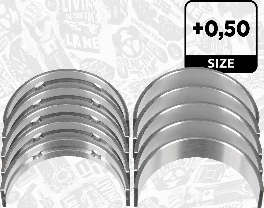 ET Engineteam LH007050 - Kit de coussinet de vilebrequin droxauto.com