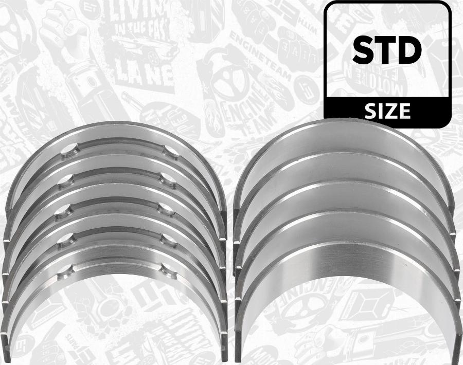 ET Engineteam LH007000 - Kit de coussinet de vilebrequin droxauto.com