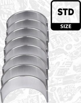 ET Engineteam LP005500 - Kit de coussinets de bielle droxauto.com