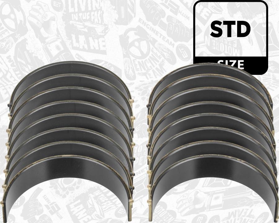 ET Engineteam LP007700 - Kit de coussinets de bielle droxauto.com
