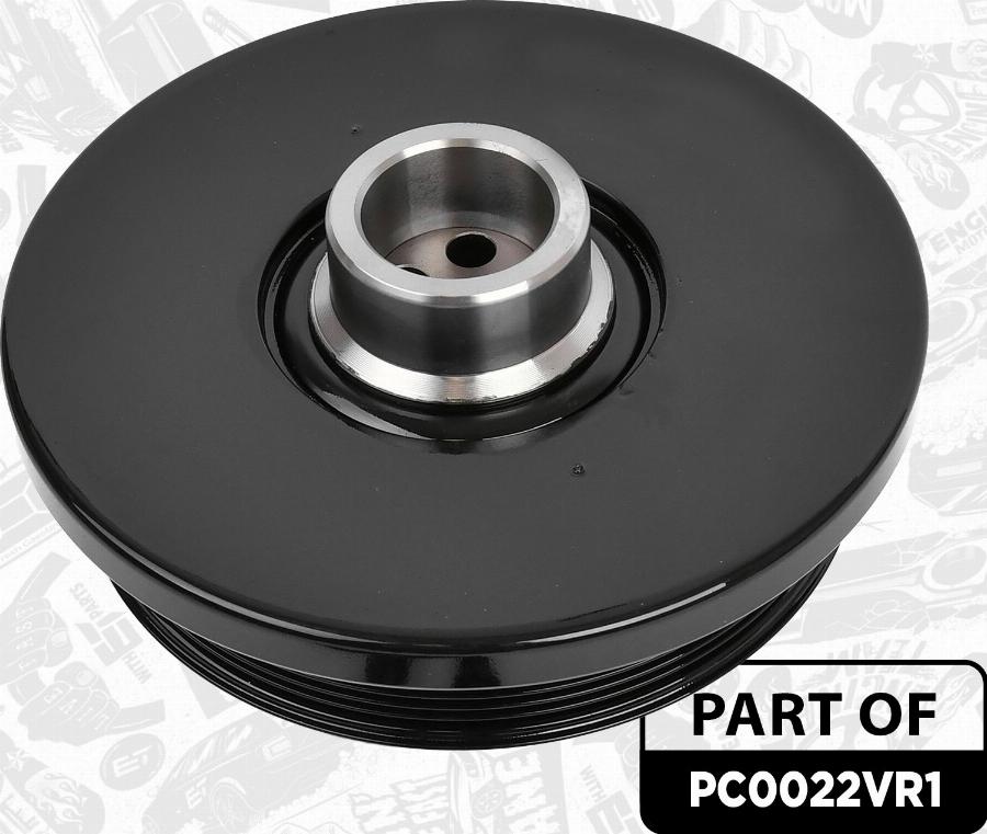 ET Engineteam PC0022VR1 - Poulie, vilebrequin droxauto.com