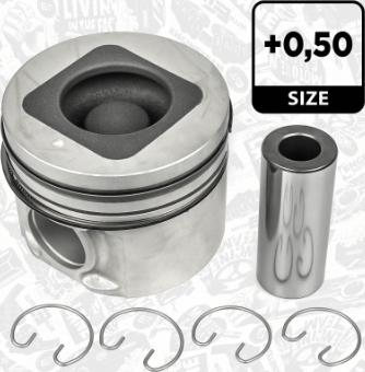ET Engineteam PM004450 - Piston droxauto.com