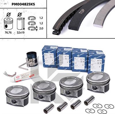 ET Engineteam PM004825KS - Piston droxauto.com