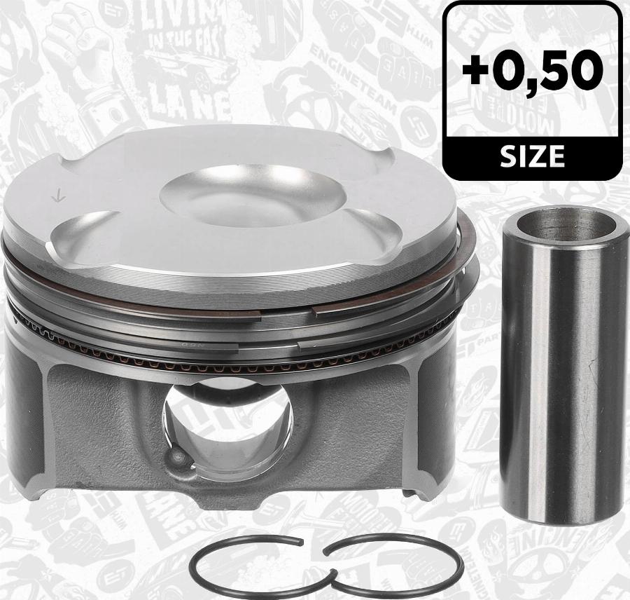 ET Engineteam PM015050 - Piston droxauto.com