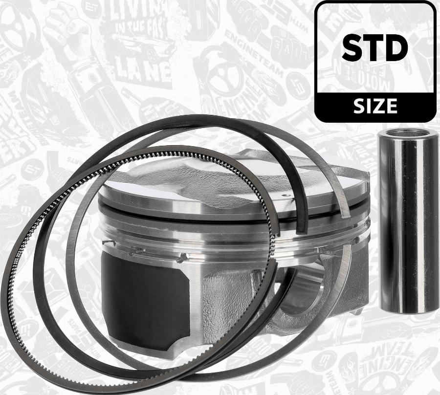 ET Engineteam PM015700 - Piston droxauto.com