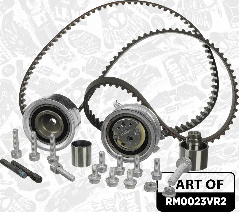 ET Engineteam RM0023VR2 - Pompe à eau + kit de courroie de distribution droxauto.com