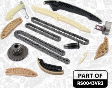 ET Engineteam RS0043VR3 - Kit de distribution par chaîne droxauto.com