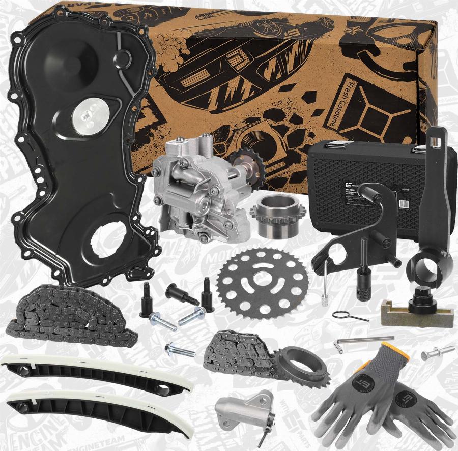 ET Engineteam RS0117VR5 - Kit de distribution par chaîne droxauto.com