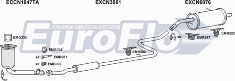 EuroFlo CNC216 1004 - Échappement droxauto.com