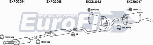 EuroFlo CNXM25D 3001A - Échappement droxauto.com