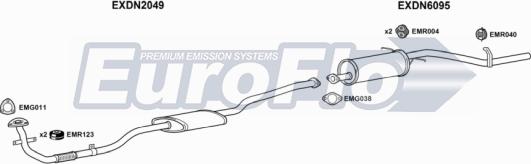 EuroFlo DNPIC25D 8008 - Échappement droxauto.com