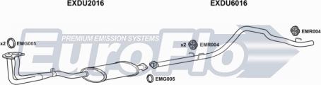 EuroFlo DUFOU20 3001B - Échappement droxauto.com