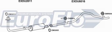 EuroFlo DUFOU28D 3001B - Échappement droxauto.com