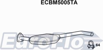 EuroFlo ECBM5005TA - Catalyseur droxauto.com