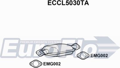 EuroFlo ECCL5030TA - Catalyseur droxauto.com
