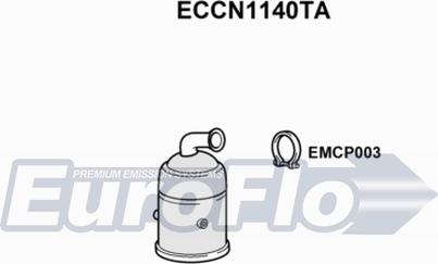 EuroFlo ECCN1140TA - Catalyseur droxauto.com