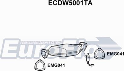 EuroFlo ECDW5001TA - Catalyseur droxauto.com