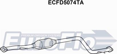 EuroFlo ECFD5074TA - Catalyseur droxauto.com