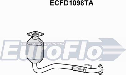 EuroFlo ECFD1098TA - Catalyseur droxauto.com