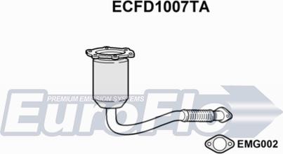 EuroFlo ECFD1007TA - Catalyseur droxauto.com