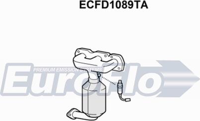 EuroFlo ECFD1089TA - Catalyseur droxauto.com