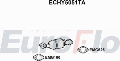 EuroFlo ECHY5051TA - Catalyseur droxauto.com