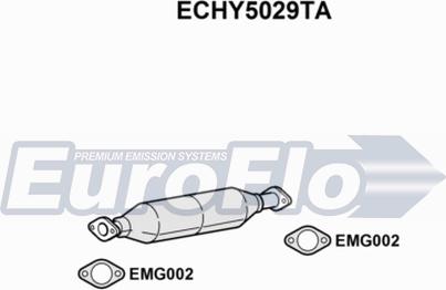 EuroFlo ECHY5029TA - Catalyseur droxauto.com