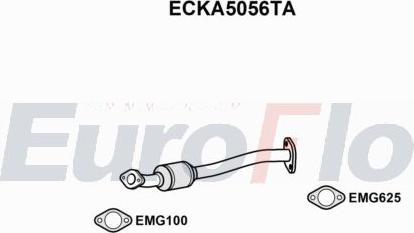 EuroFlo ECKA5056TA - Catalyseur droxauto.com