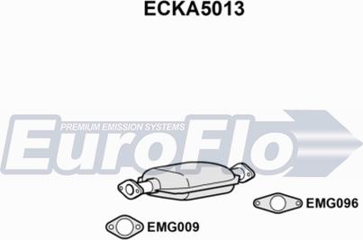 EuroFlo ECKA5013 - Catalyseur droxauto.com
