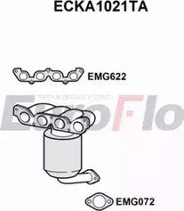 EuroFlo ECKA1021TA - Catalyseur droxauto.com