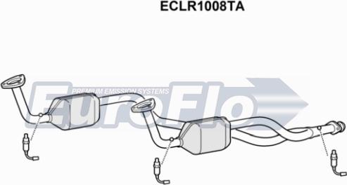 EuroFlo ECLR1008TA - Catalyseur droxauto.com