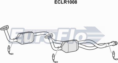 EuroFlo ECLR1008 - Catalyseur droxauto.com