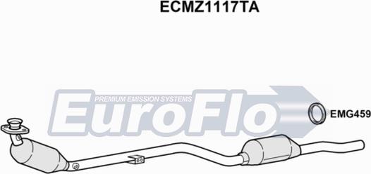 EuroFlo ECMZ1117TA - Catalyseur droxauto.com