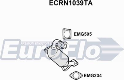 EuroFlo ECRN1039TA - Catalyseur droxauto.com