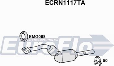 EuroFlo ECRN1117TA - Catalyseur droxauto.com