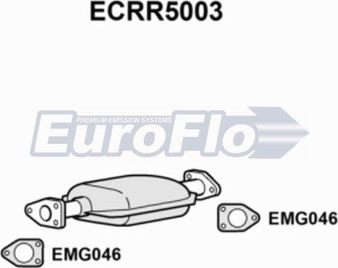 EuroFlo ECRR5003 - Catalyseur droxauto.com