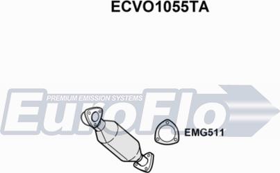 EuroFlo ECVO1055TA - Catalyseur droxauto.com