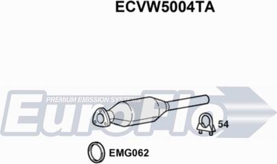 EuroFlo ECVW5004TA - Catalyseur droxauto.com