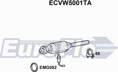 EuroFlo ECVW5001TA - Catalyseur droxauto.com
