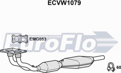 EuroFlo ECVW1079 - Catalyseur droxauto.com