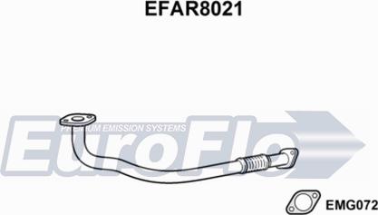 EuroFlo EFAR8021 - Tuyau d'échappement droxauto.com