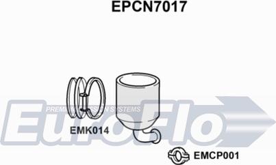 EuroFlo EPCN7017 - Filtre à particules / à suie, échappement droxauto.com