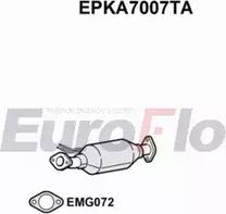 EuroFlo EPKA7007TA - Filtre à particules / à suie, échappement droxauto.com