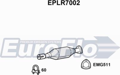 EuroFlo EPLR7002 - Filtre à particules / à suie, échappement droxauto.com
