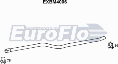 EuroFlo EXBM4006 - Tuyau d'échappement droxauto.com