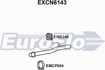 EuroFlo EXCN6143 - Déflecteur de tuyau de sortie droxauto.com