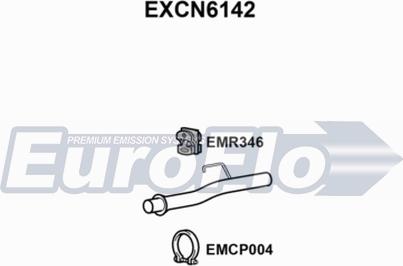 EuroFlo EXCN6142 - Déflecteur de tuyau de sortie droxauto.com