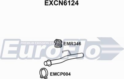 EuroFlo EXCN6124 - Déflecteur de tuyau de sortie droxauto.com
