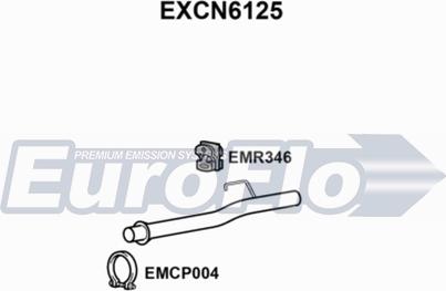 EuroFlo EXCN6125 - Déflecteur de tuyau de sortie droxauto.com